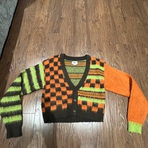 Obey patterned sweater